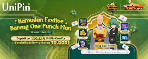 Ramadan Festive bareng One Punch Man